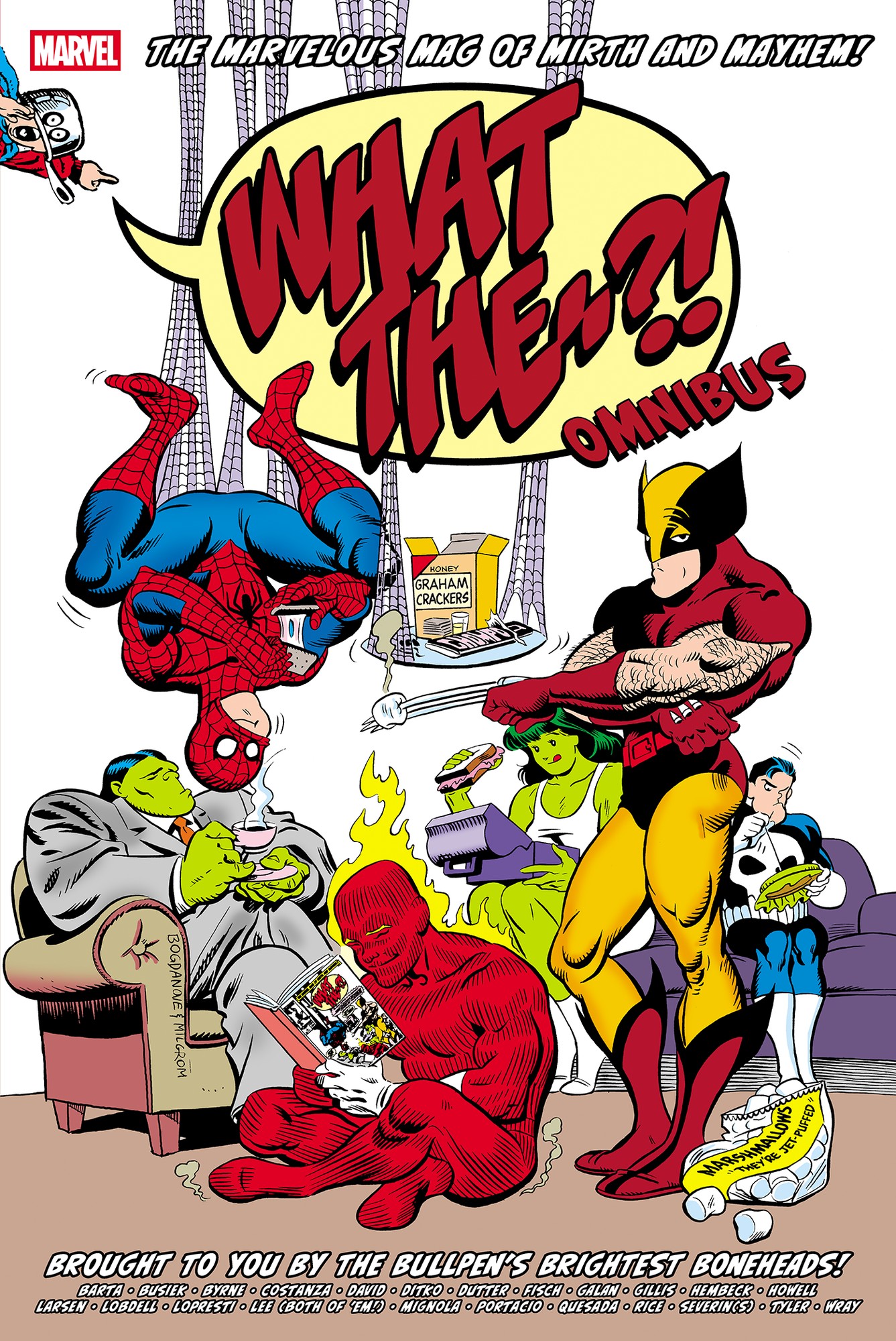Cover of What The--?! Omnibus Jon Bogdanove Cover