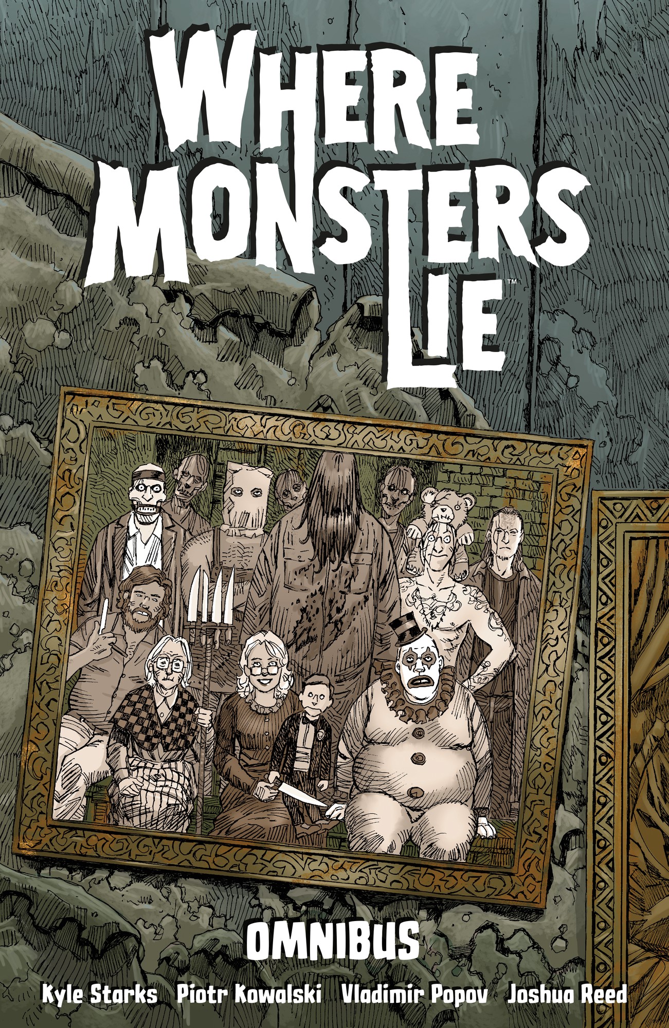 Cover of Where Monsters Lie Omnibus