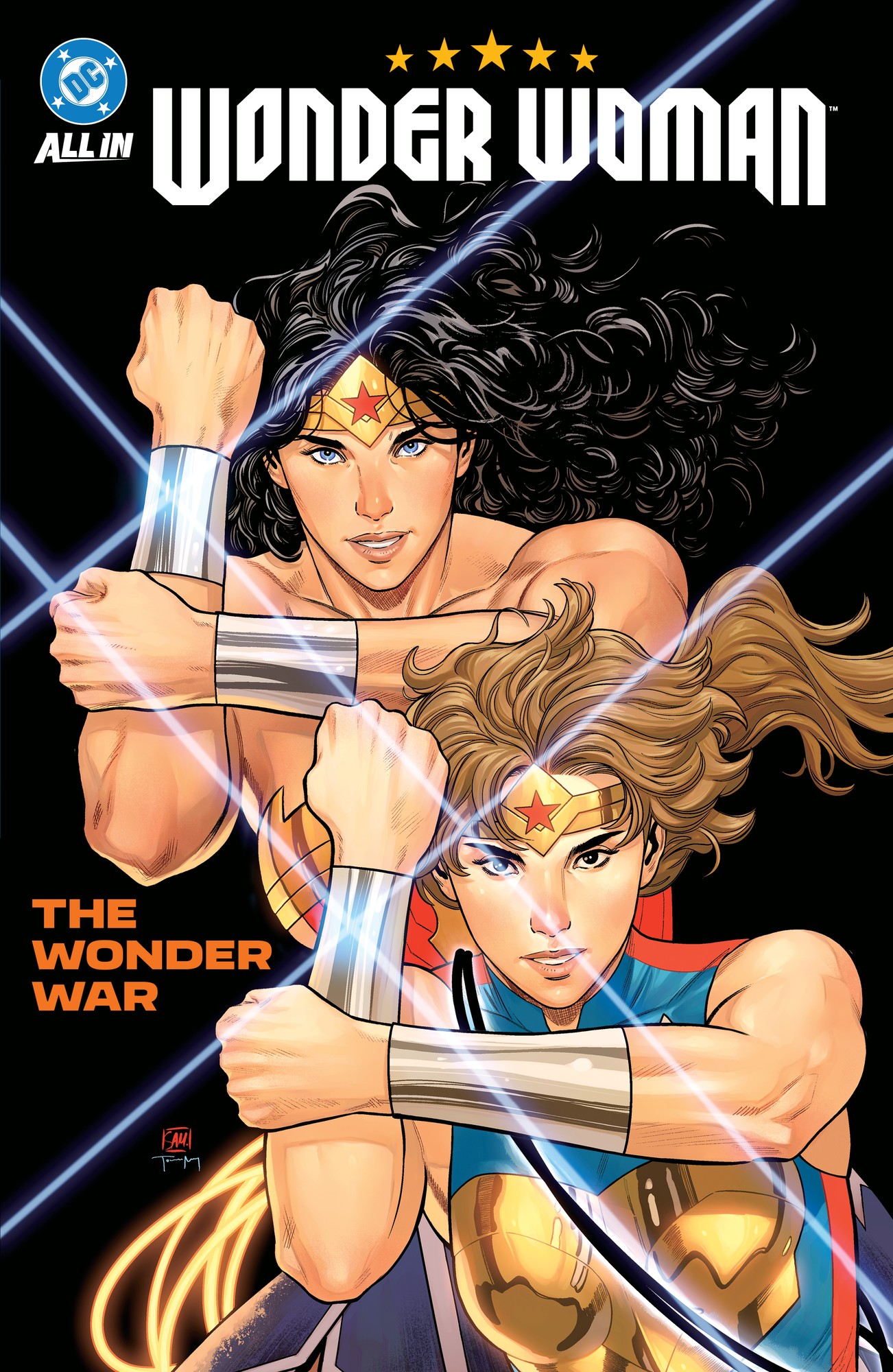 Cover of Wonder Woman Vol. 5: The Wonder War Act I